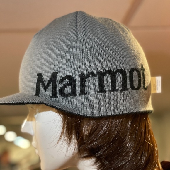 New with Tags - Marmot Schizoid  reversible beanie visor hat warm winter… - Picture 2 of 7